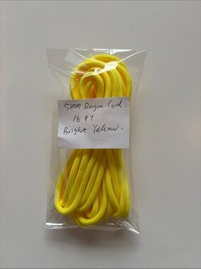 16 Feet Bright Yellow Paracord Rope